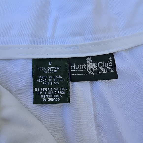 Hunt Club Classic White Shorts - Picture 8 of 10